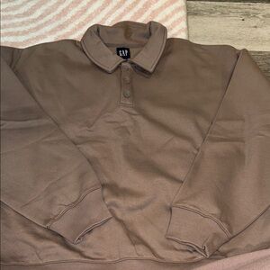 GAP Women’s Tan Polo Shirt